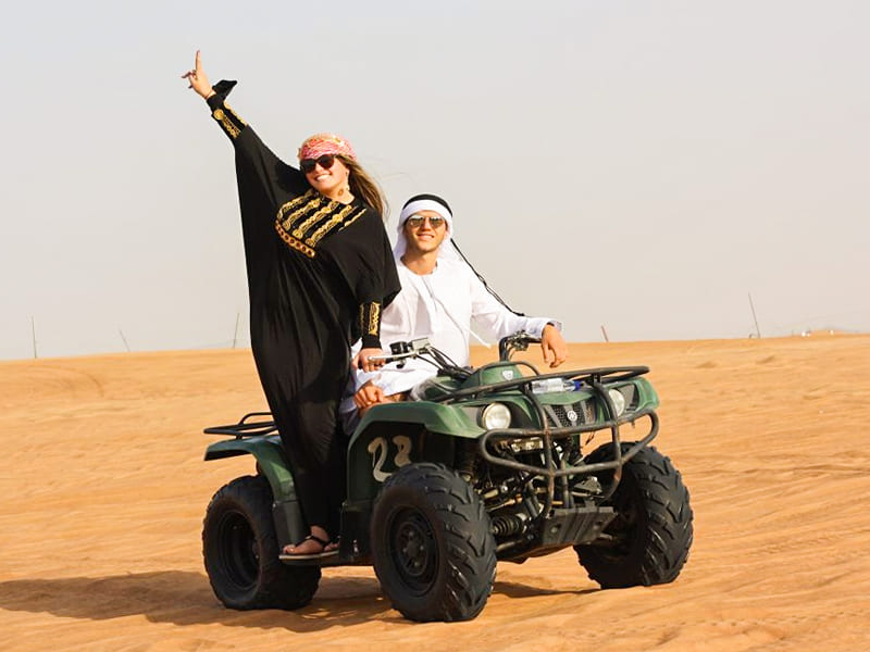 Family Desert Safari in Dubai with Quad Bike 4